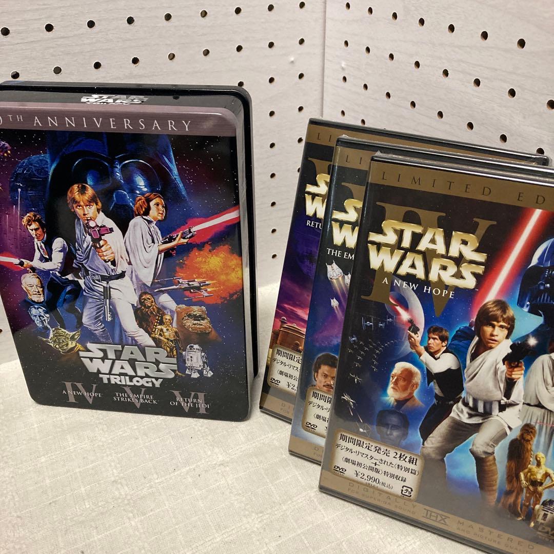【新品】【廃盤】スターウォーズ トリロジー 30周年記念 スチールブック