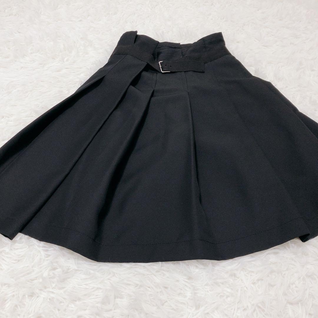 トリココムデギャルソン　ベルト付き　ミニスカート　プリーツ　平成後期　Y2K