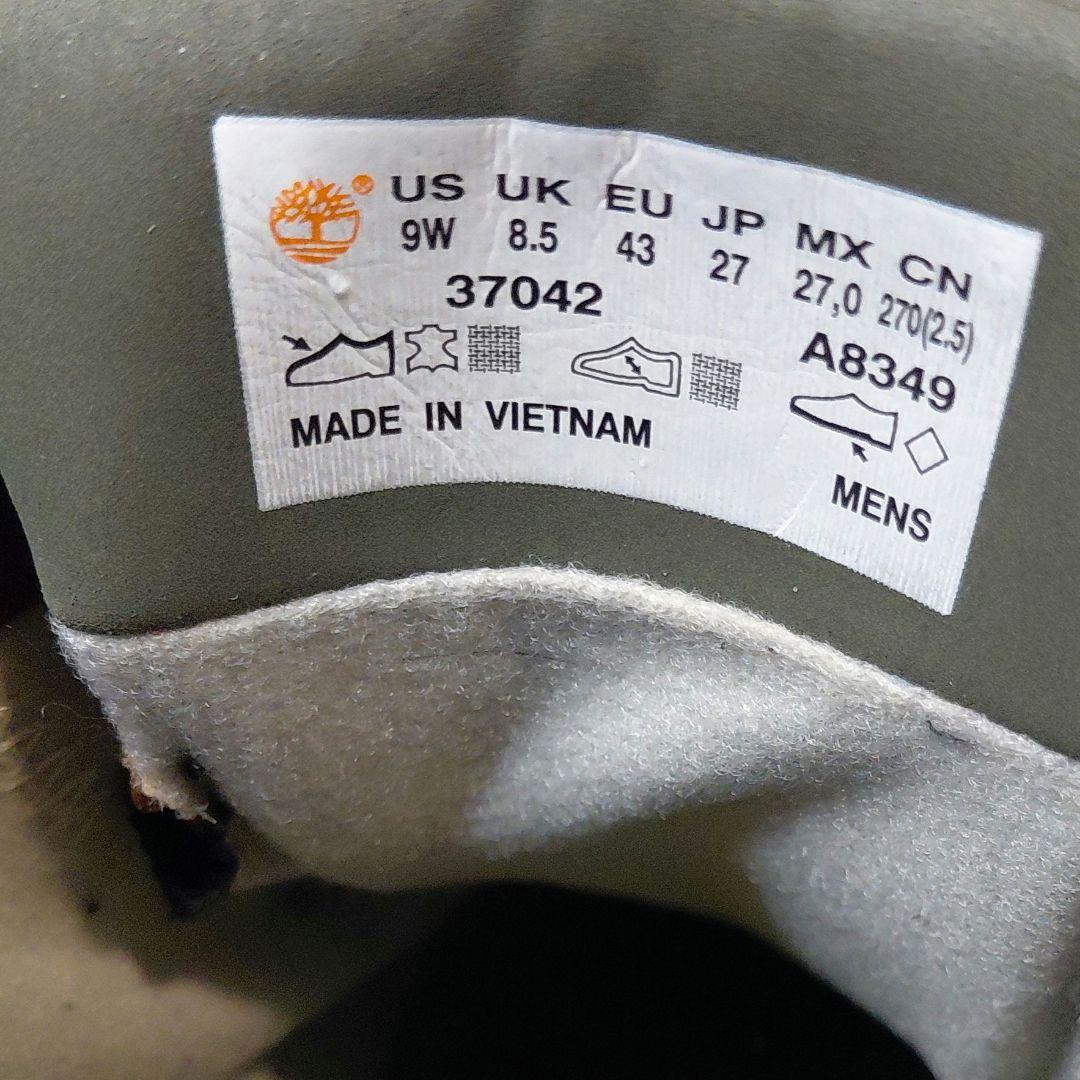 美品✨Timberland ヘリテージ MOC TOE MID GTX 27