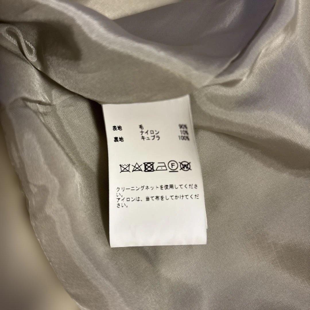 martinique ノーカラーショートコート