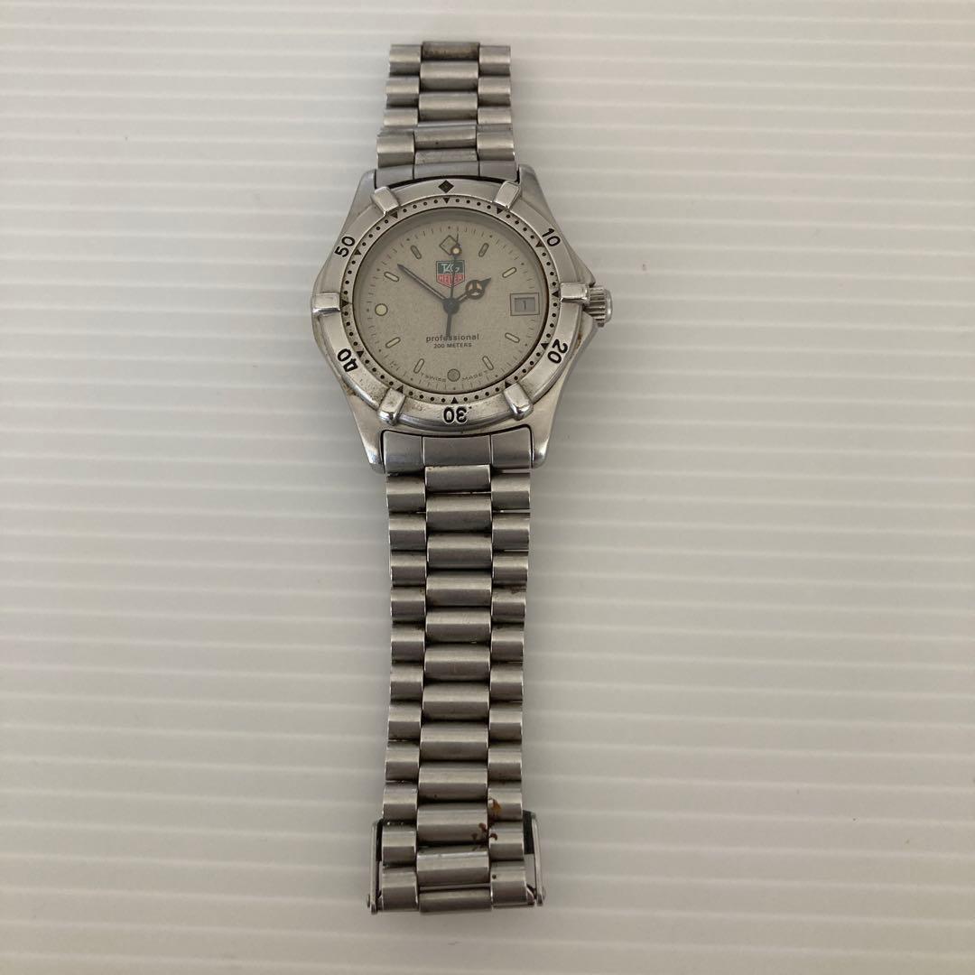 【ジャンク】TAG Heuer プロフェッショナル シルバー