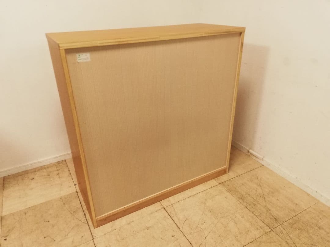 モデルルーム展示品 丸田木工 アルダー材 高級モダンチェスト 桐箪笥