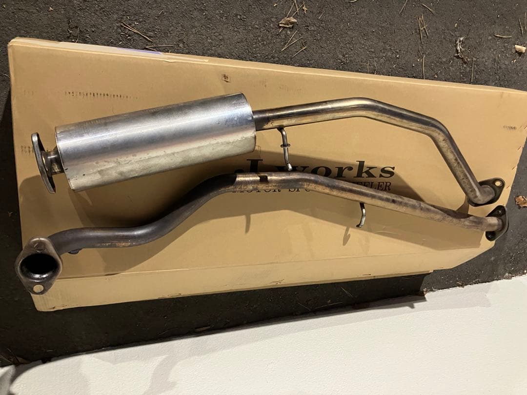 ミラ L275V マフラーJWORKS フロントパイプ FP-039 ※加工あり