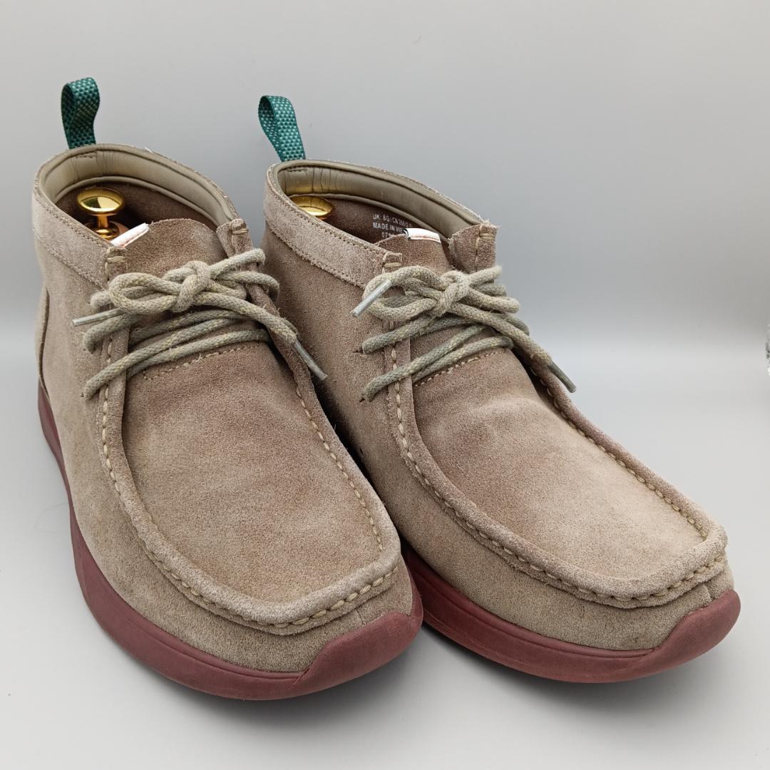 【美品】Clarks クラークス スポーツウェア ワラビーブーツ 26.0cm
