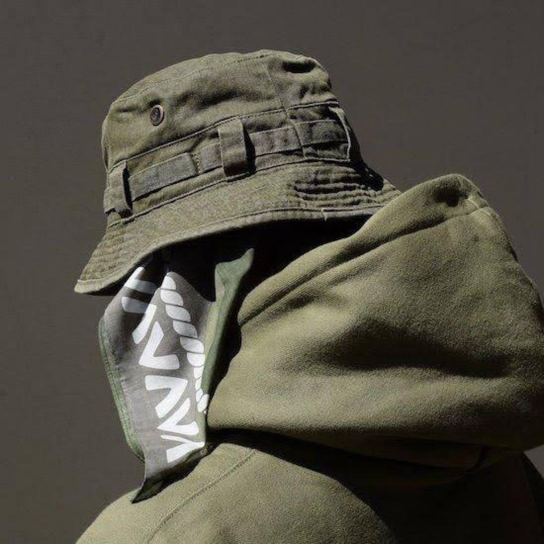 帽子 STABRIDGE Bandana Jungle Hat Olive XL