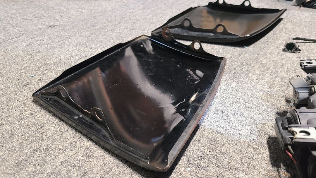 180sx ヘッドライトカバー とエルグランド フォグランプ セット