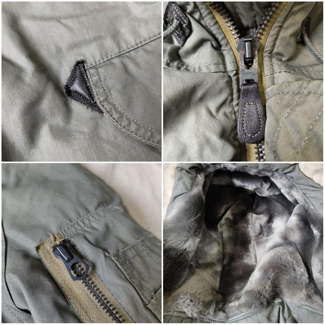 実物 80s N-3B フライトジャケット LANCER CLOTHING