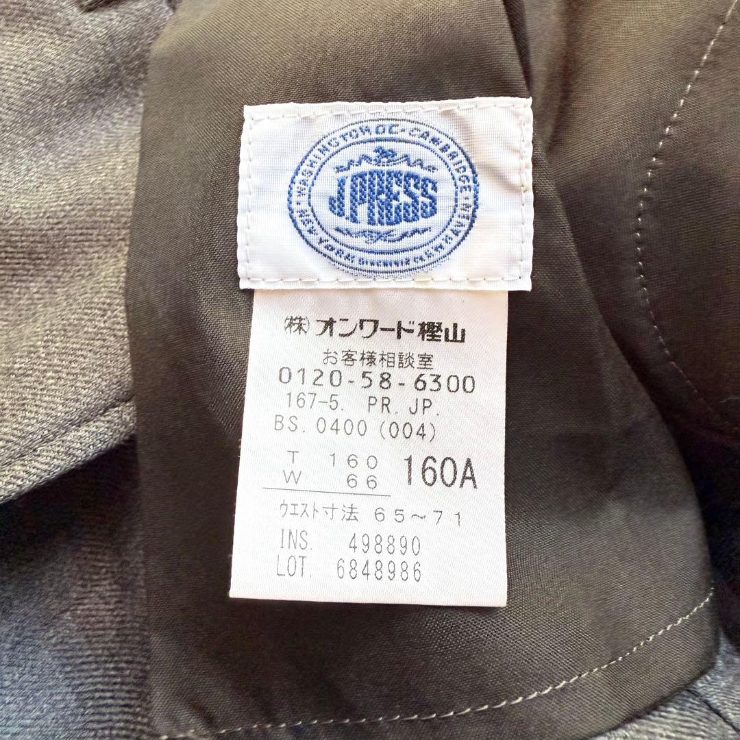 J.PRESS スーツ セットアップ 160 紺ブレ 金ボタン 4点セット