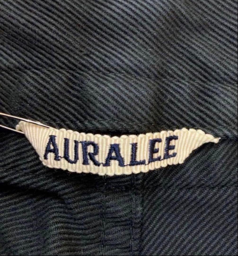 オーラリー　FINX MOLESKN WIDE PANTS 【美品・サイズ4】