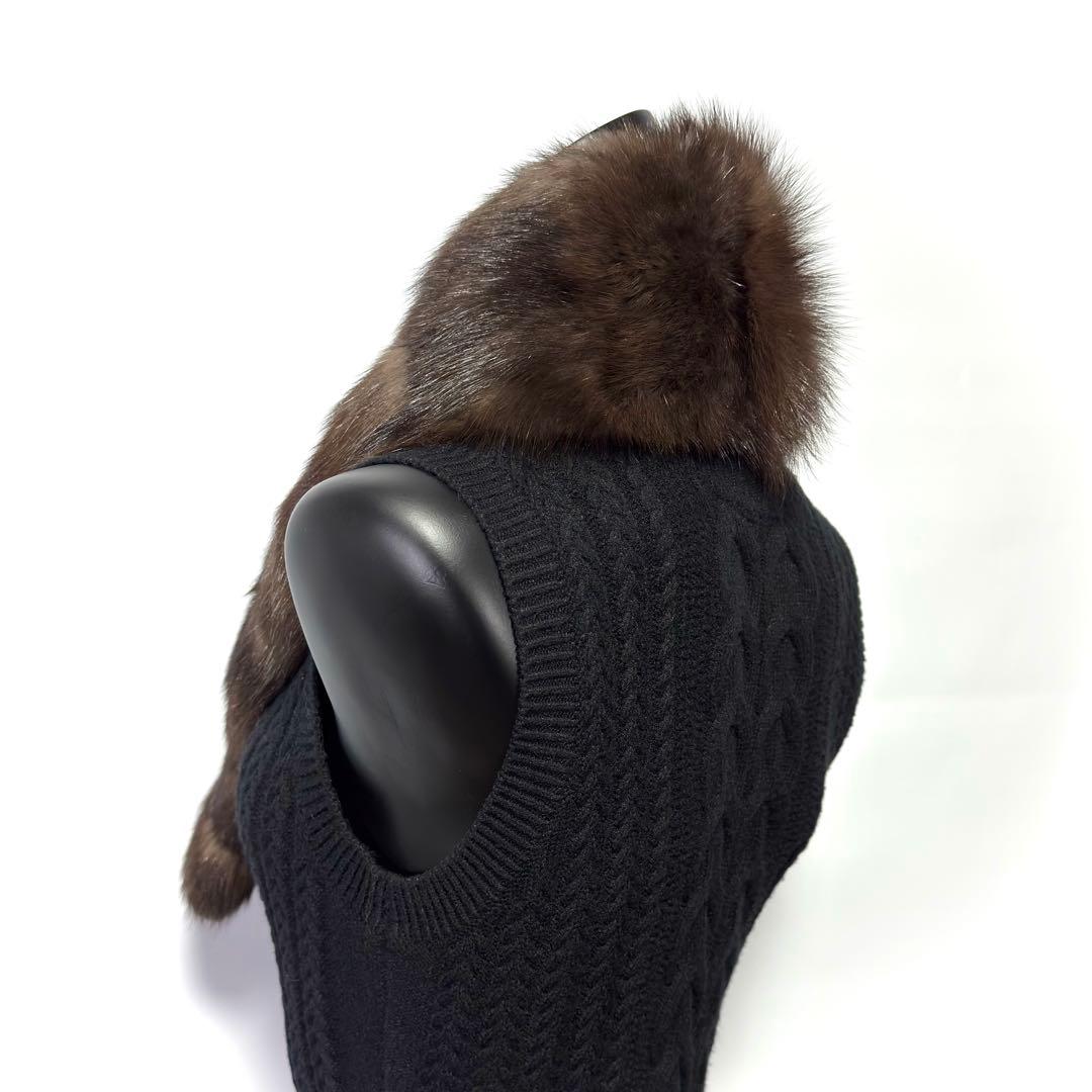 【SOBOL】RUSSIAN SABLE ロシアンセーブル 黒貂 ファーストール