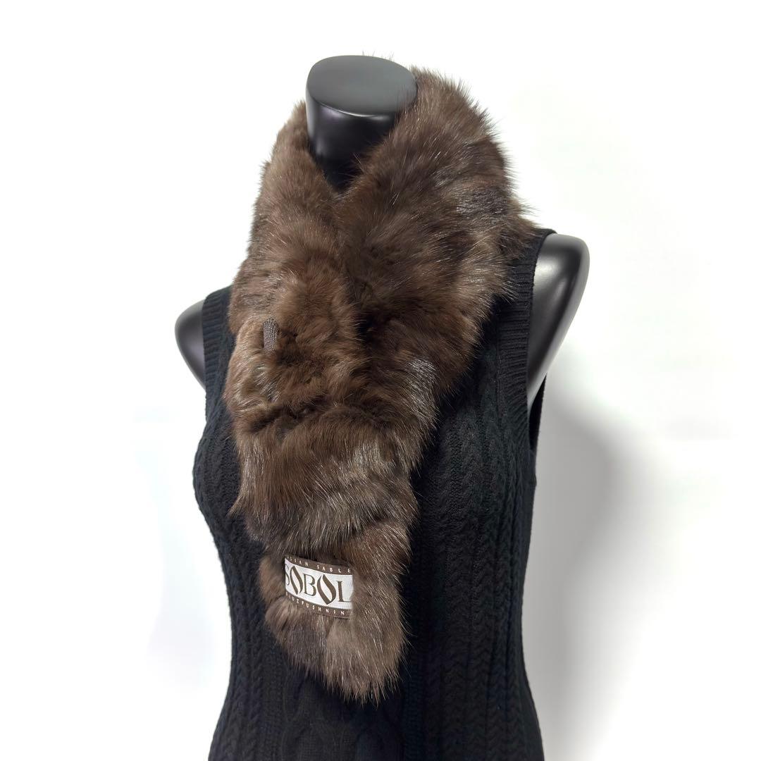 【SOBOL】RUSSIAN SABLE ロシアンセーブル 黒貂 ファーストール