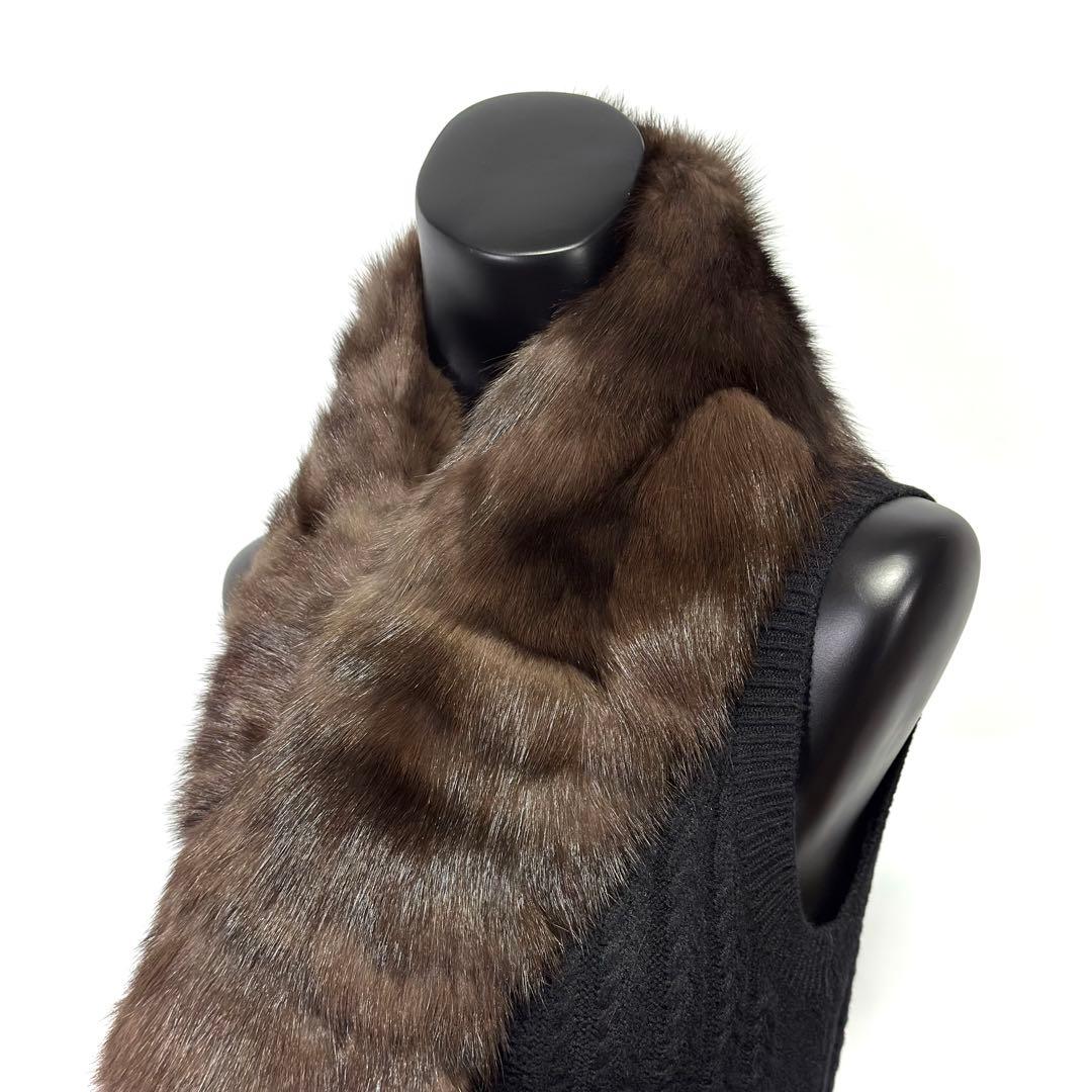 【SOBOL】RUSSIAN SABLE ロシアンセーブル 黒貂 ファーストール