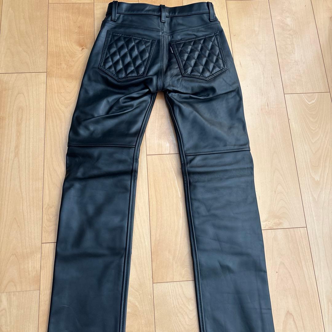 KADOYA レザーパンツ サイズ28 ブラック