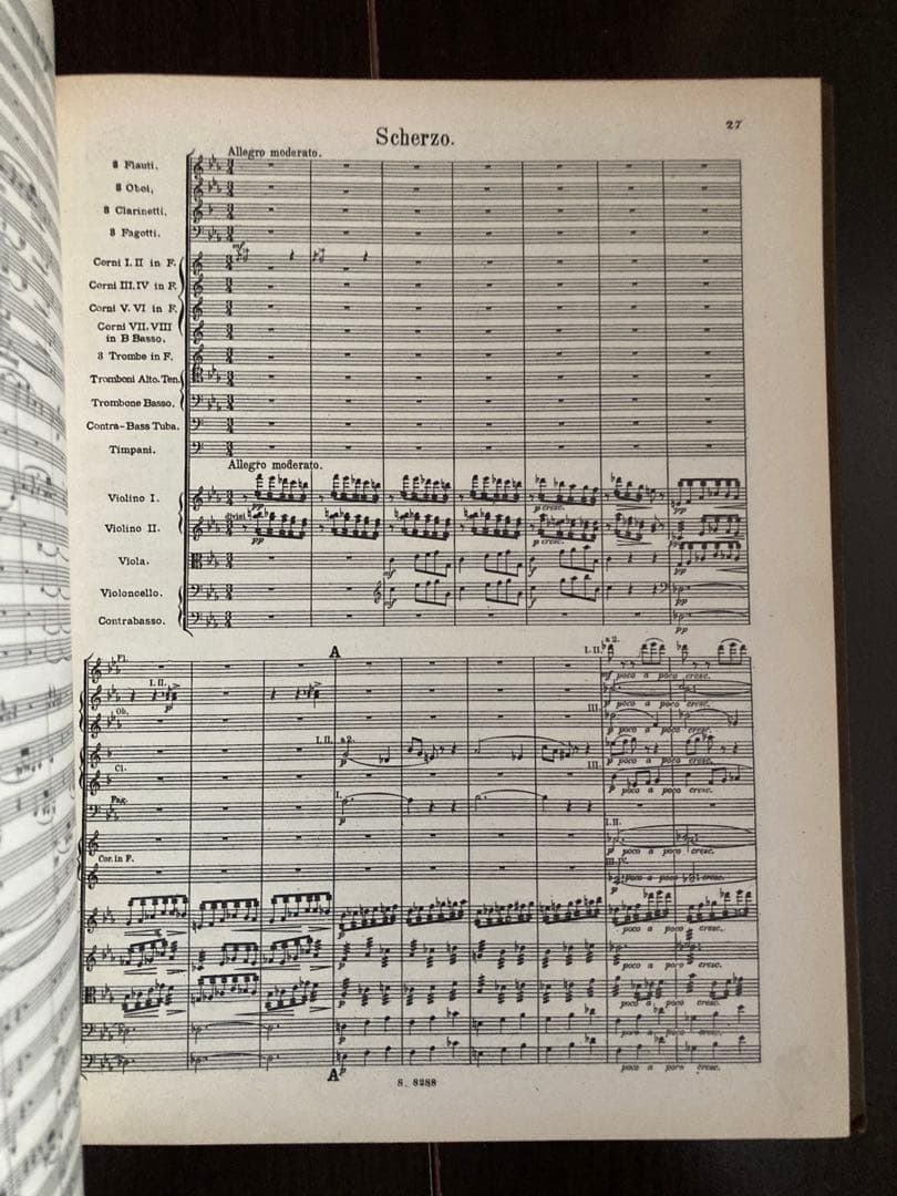 ブルックナー :交響曲第８番（シャルク改訂版1892）〜スタディスコア