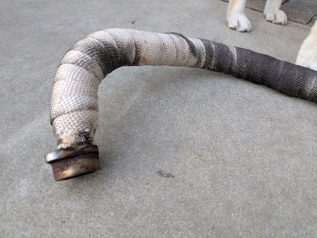 YAMAHA YB125SP キャブトンマフラー