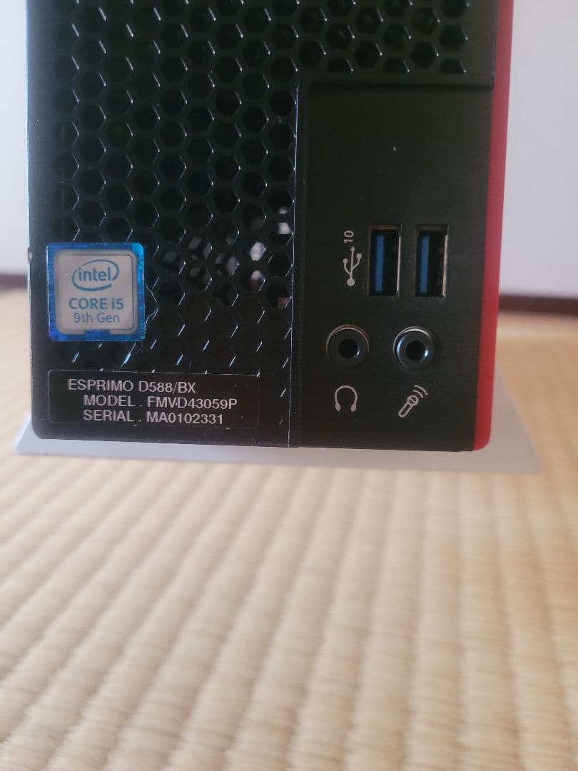 Windowsデスクトップ ESPRIMO D588/BX Intel Core i5 9th Gen