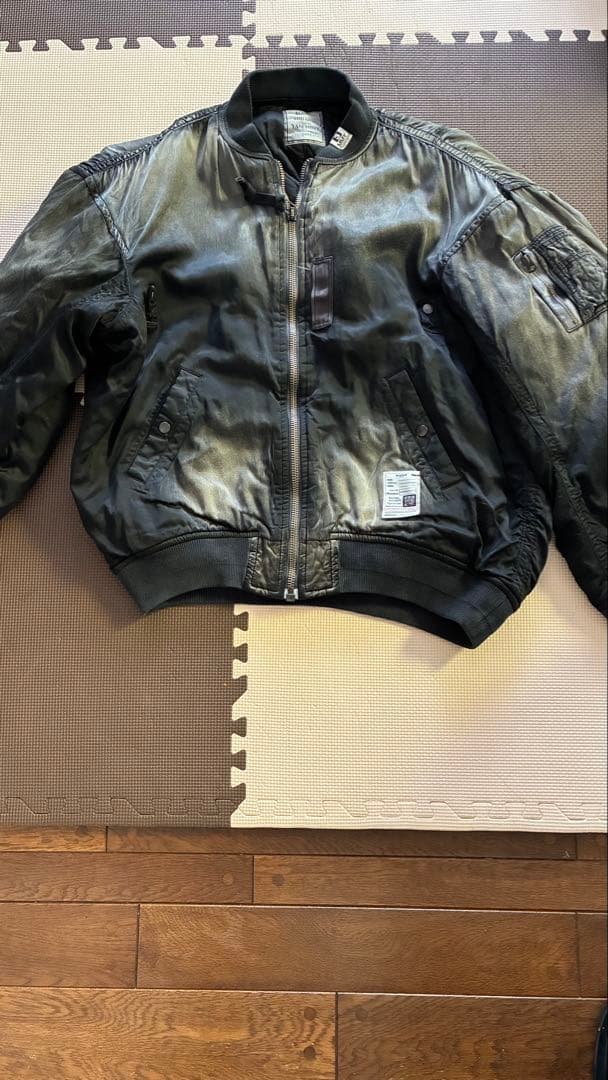 Maison Mihara Yasuhiro フライトジャケット ブラック