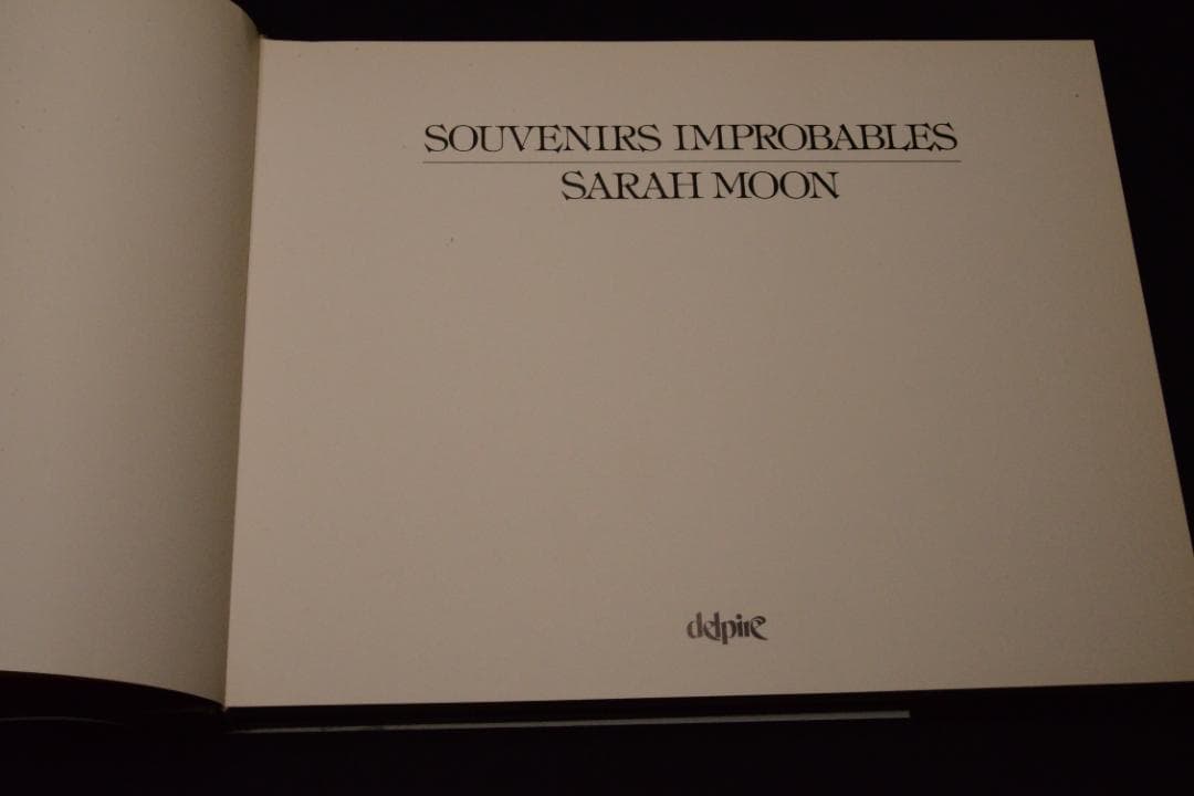 【Souvenirs Improbables 】Sarah Moon 1981年