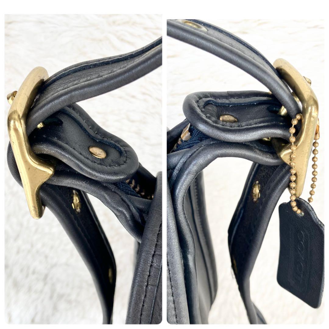 mak610 さま　　COACH　オールドコーチ　ショルダーバッグ　ネイビー