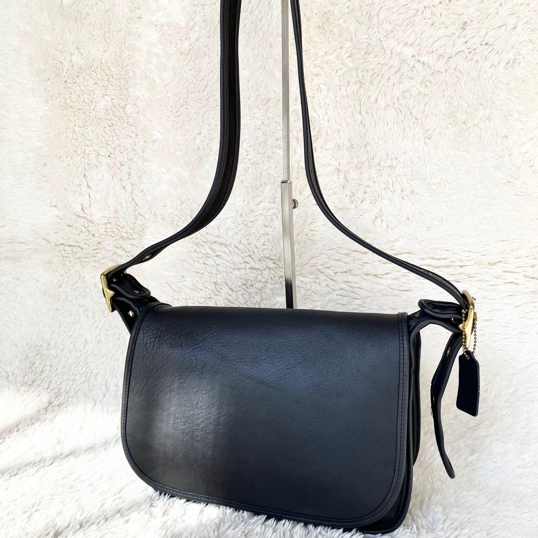 mak610 さま　　COACH　オールドコーチ　ショルダーバッグ　ネイビー