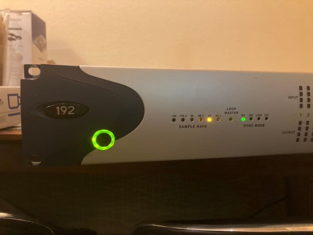 【Avid Digidesign 192 I/O オーディオインターフェイス】