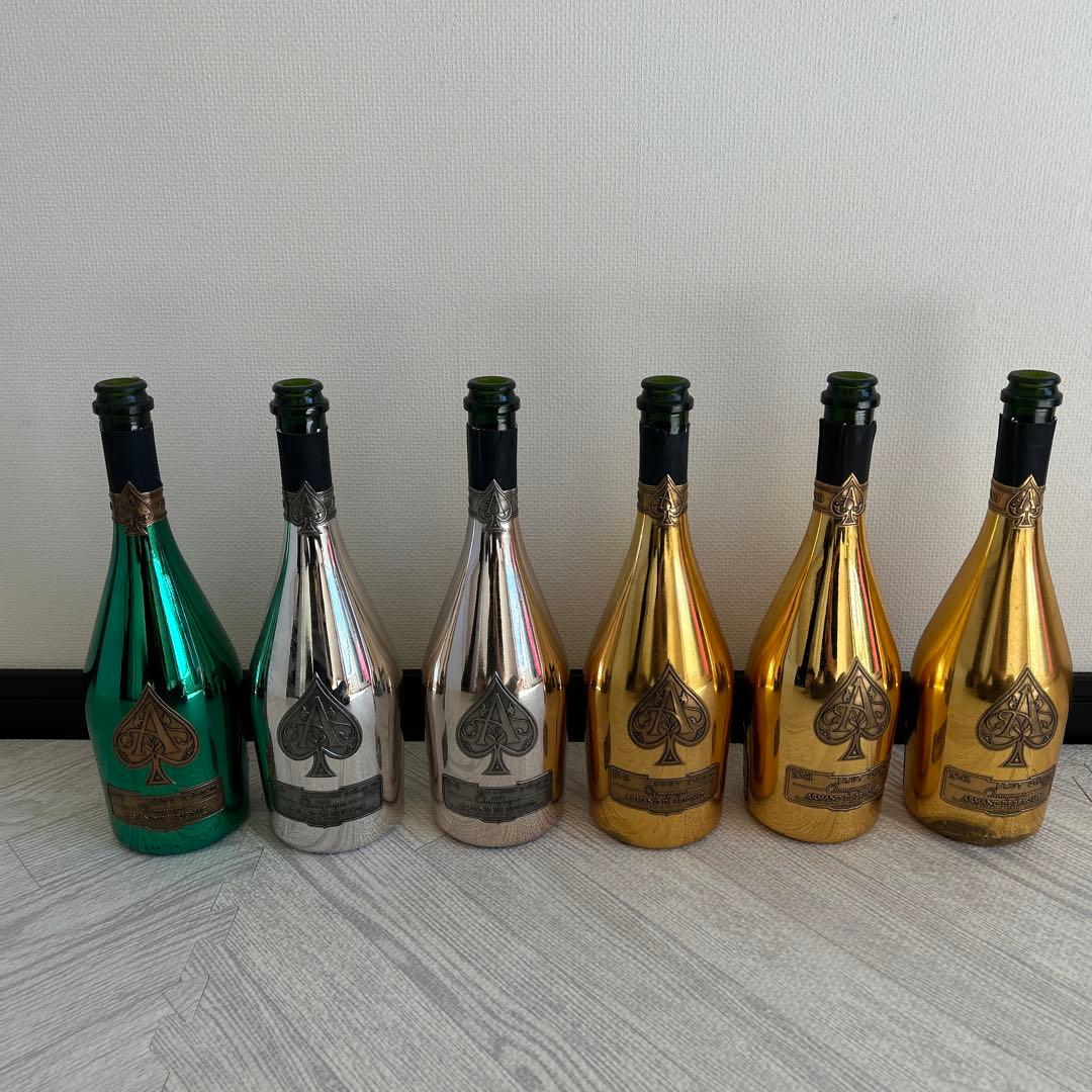 アルマンド　エンジェルシャンパン　空瓶詰め合わせ