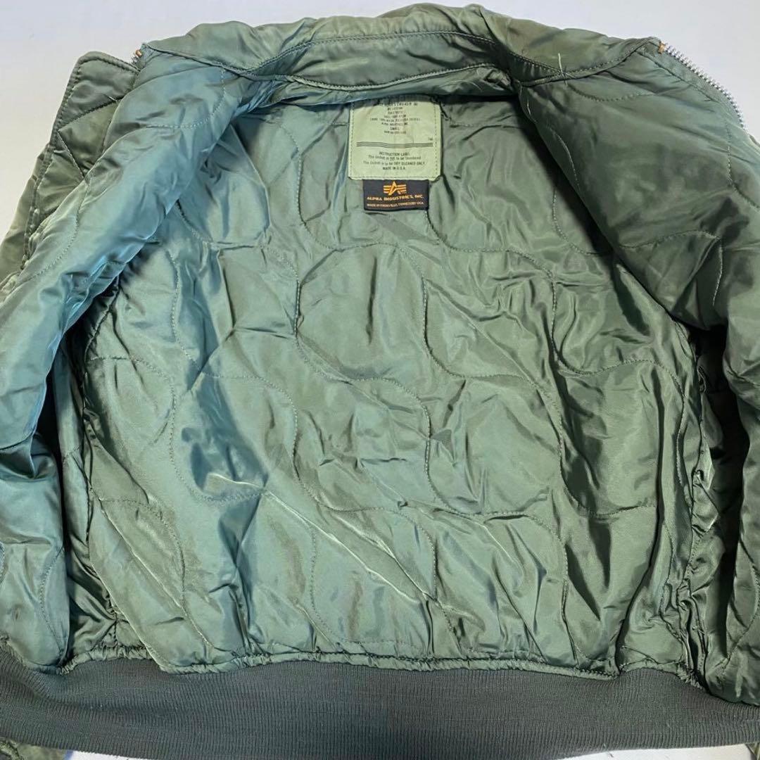 90s USA製 ALPHA CWU-45/P フライトジャケット MA-1