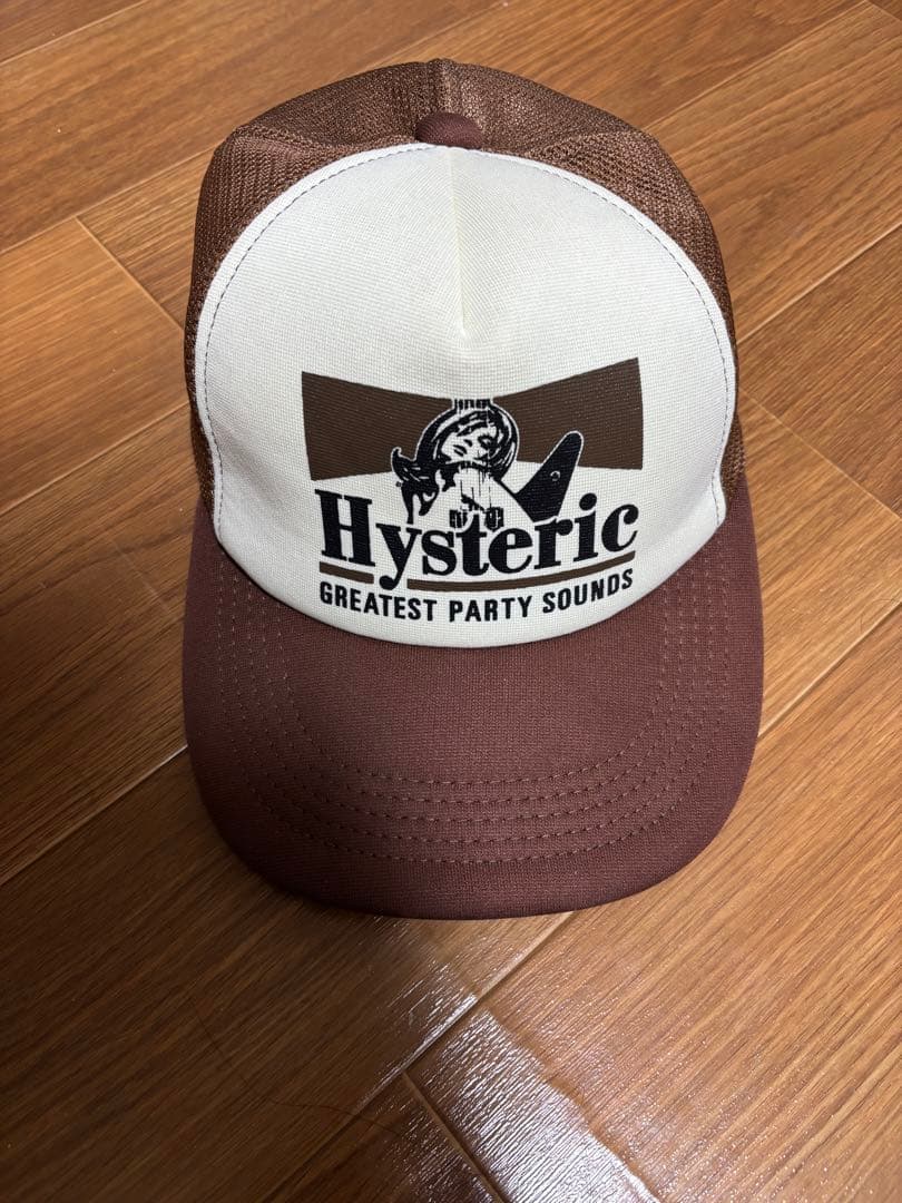 ヒステリックグラマー キャップ ブラウン