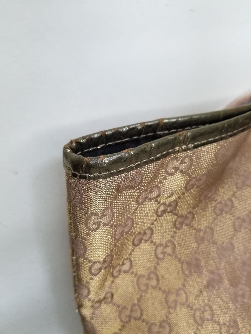 GUCCI GGキャンバス トートバッグ/ショルダーバッグ（ナイロンキャンバス）