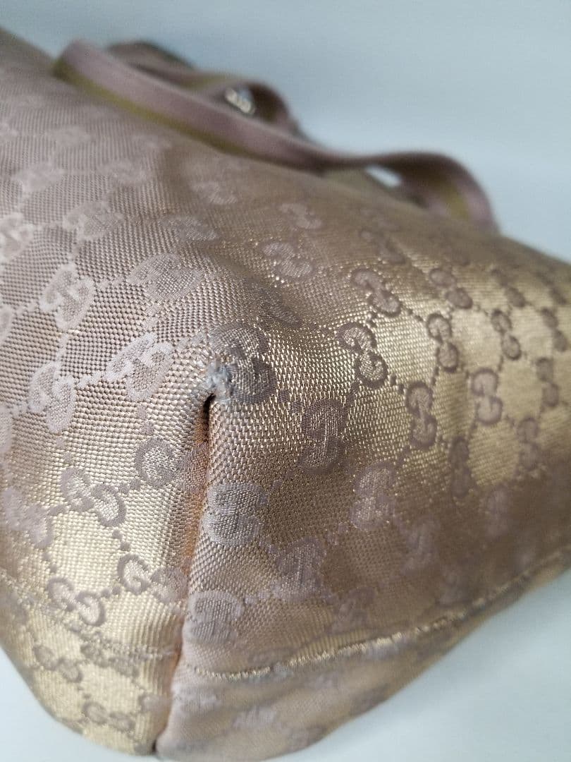 GUCCI GGキャンバス トートバッグ/ショルダーバッグ（ナイロンキャンバス）