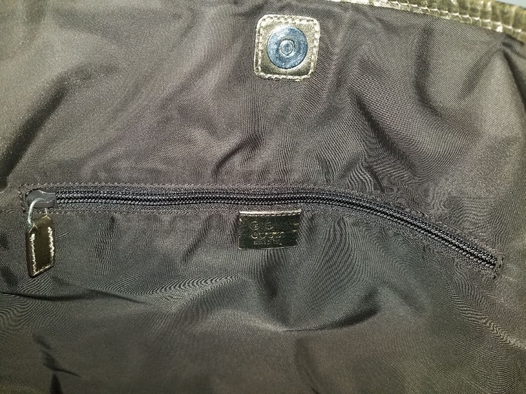 GUCCI GGキャンバス トートバッグ/ショルダーバッグ（ナイロンキャンバス）