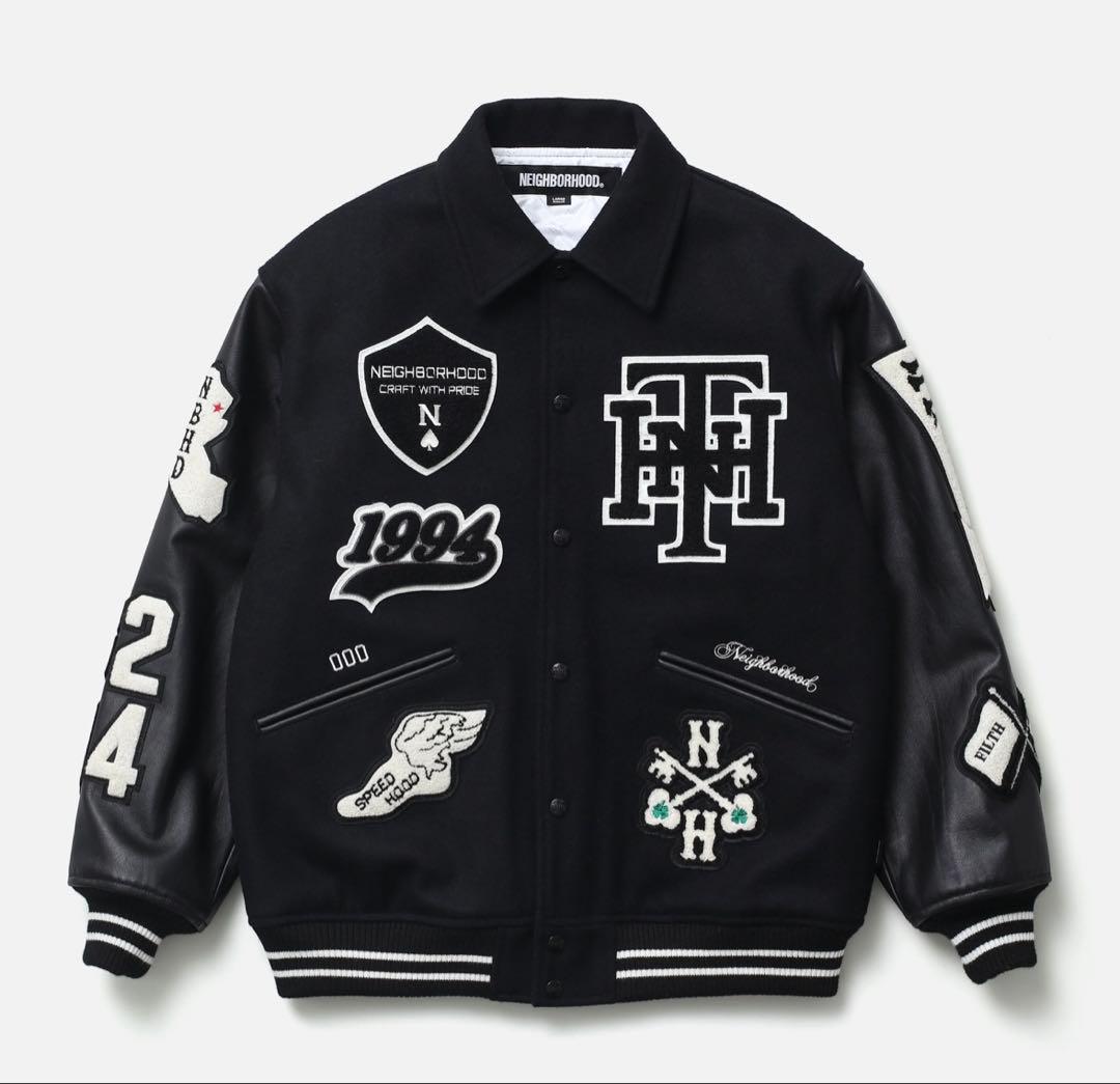 NEIGHBORHOOD STADIUM JACKET【シリアルナンバー050】