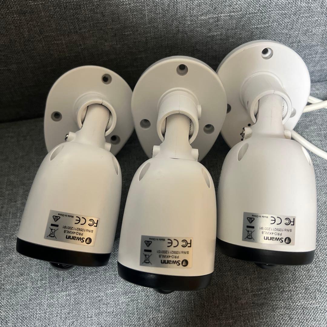 Swann 防犯カメラ 3台セット