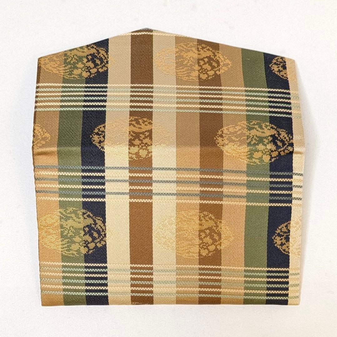 【セット売り・新品】 名物裂　江戸和久田金襴　金剛金襴　念珠入れ　懐紙入れ　正絹