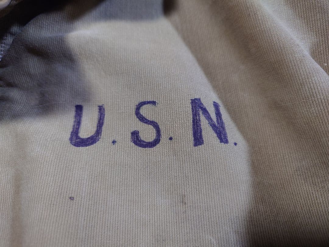 40's N-1　デッキジャケット　サイズ38　ステンシル