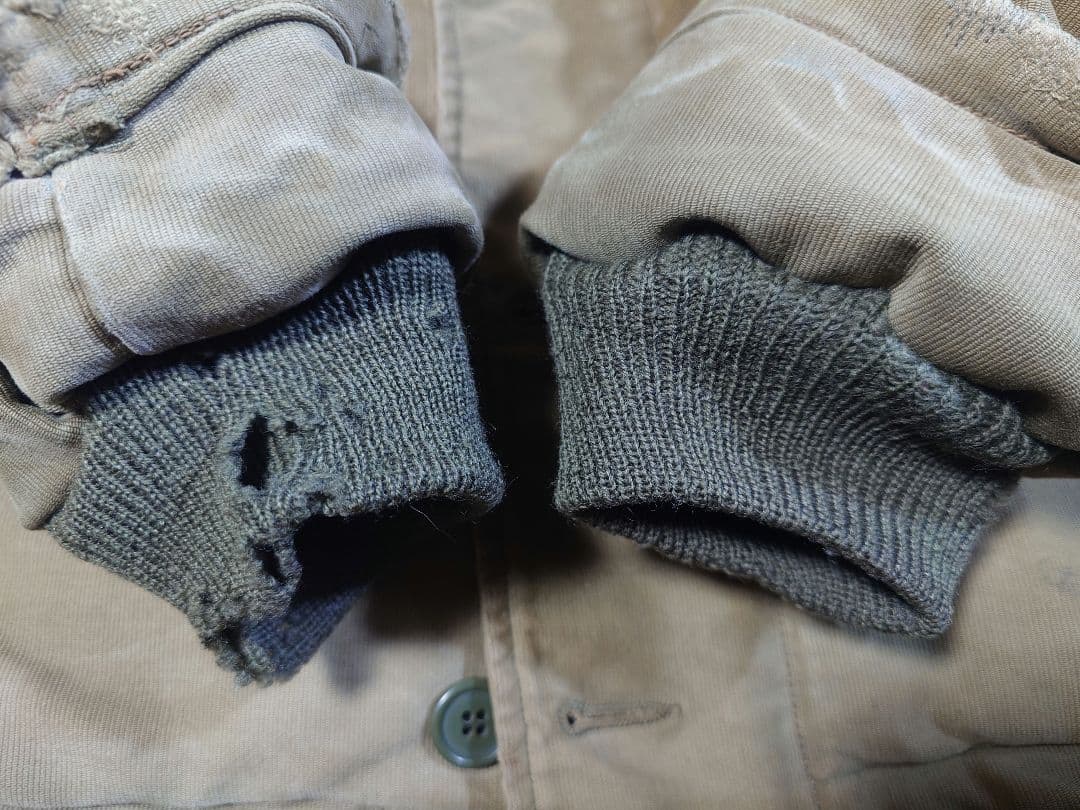 40's N-1　デッキジャケット　サイズ38　ステンシル