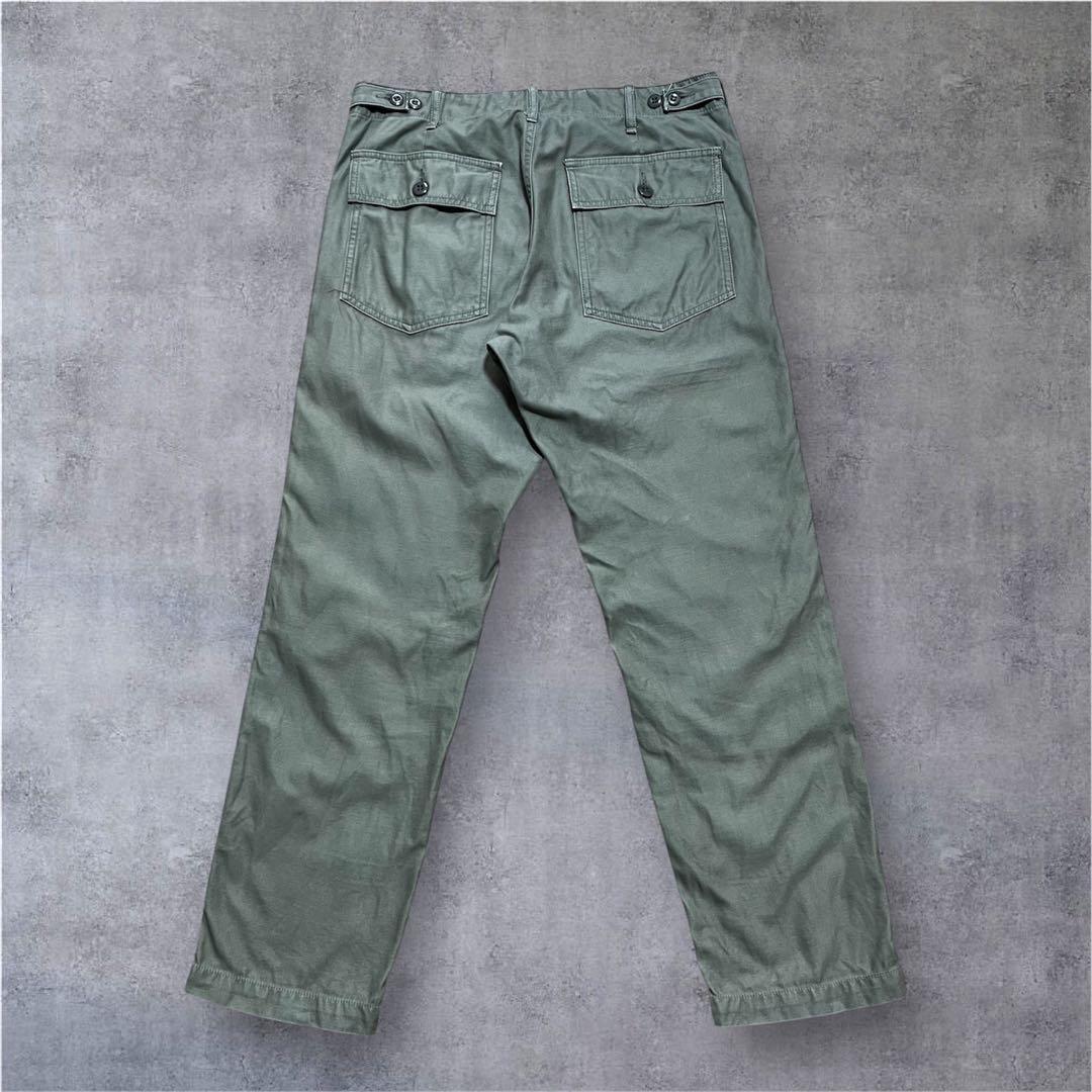 FOB FACTORY ベイカーパンツ　オリーブ　M