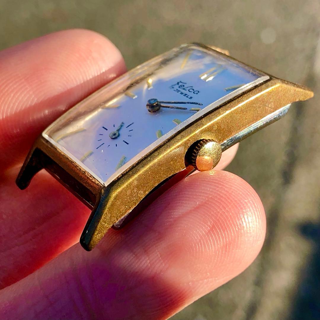 FeLca　手巻き　ヴィンテージ腕時計