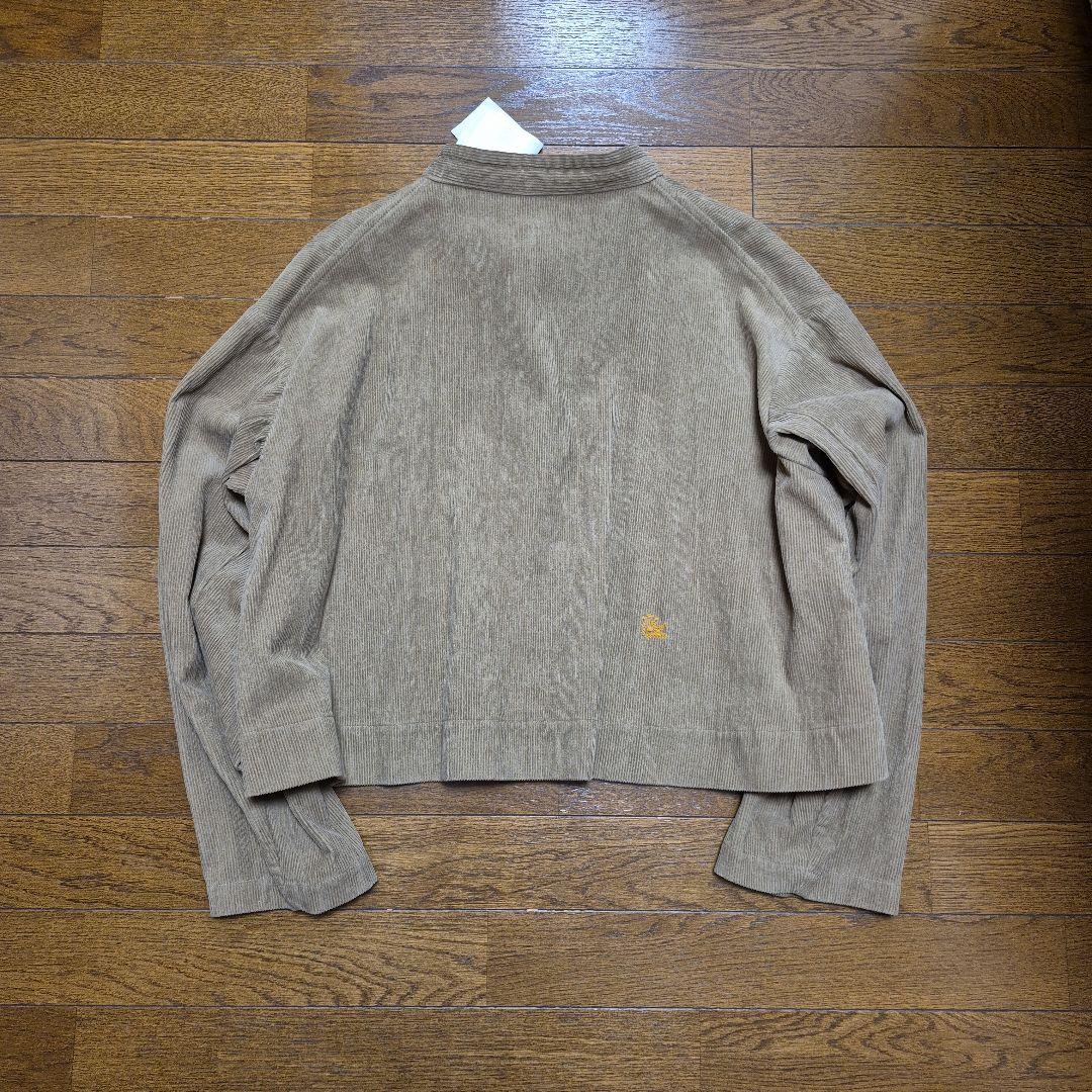 新品　45R ONEONE 起毛のミリタリーボレロ　コーデュロイ　ベージュ