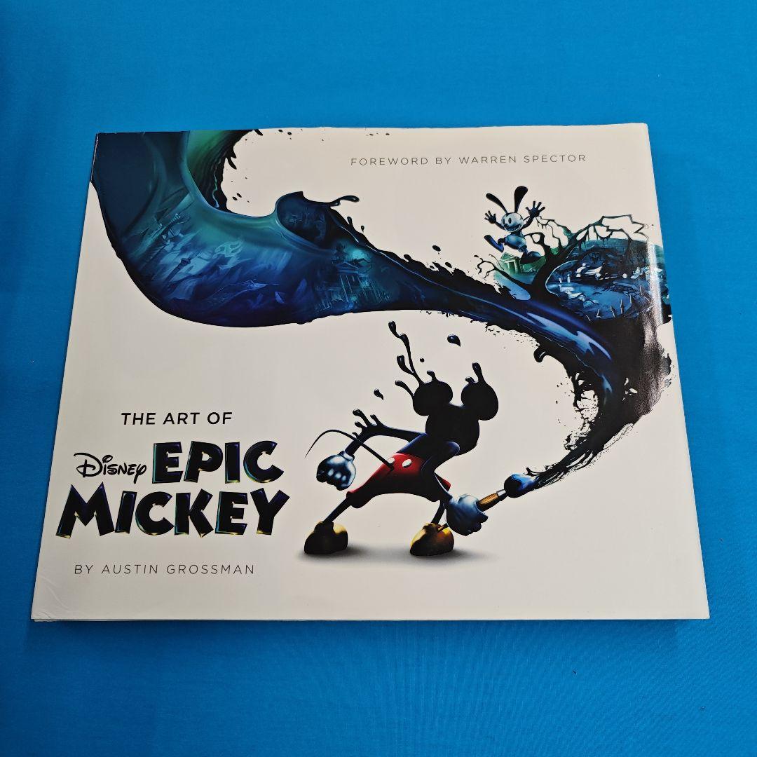 □裁断済み The Art of Disney Epic Mickey 画集