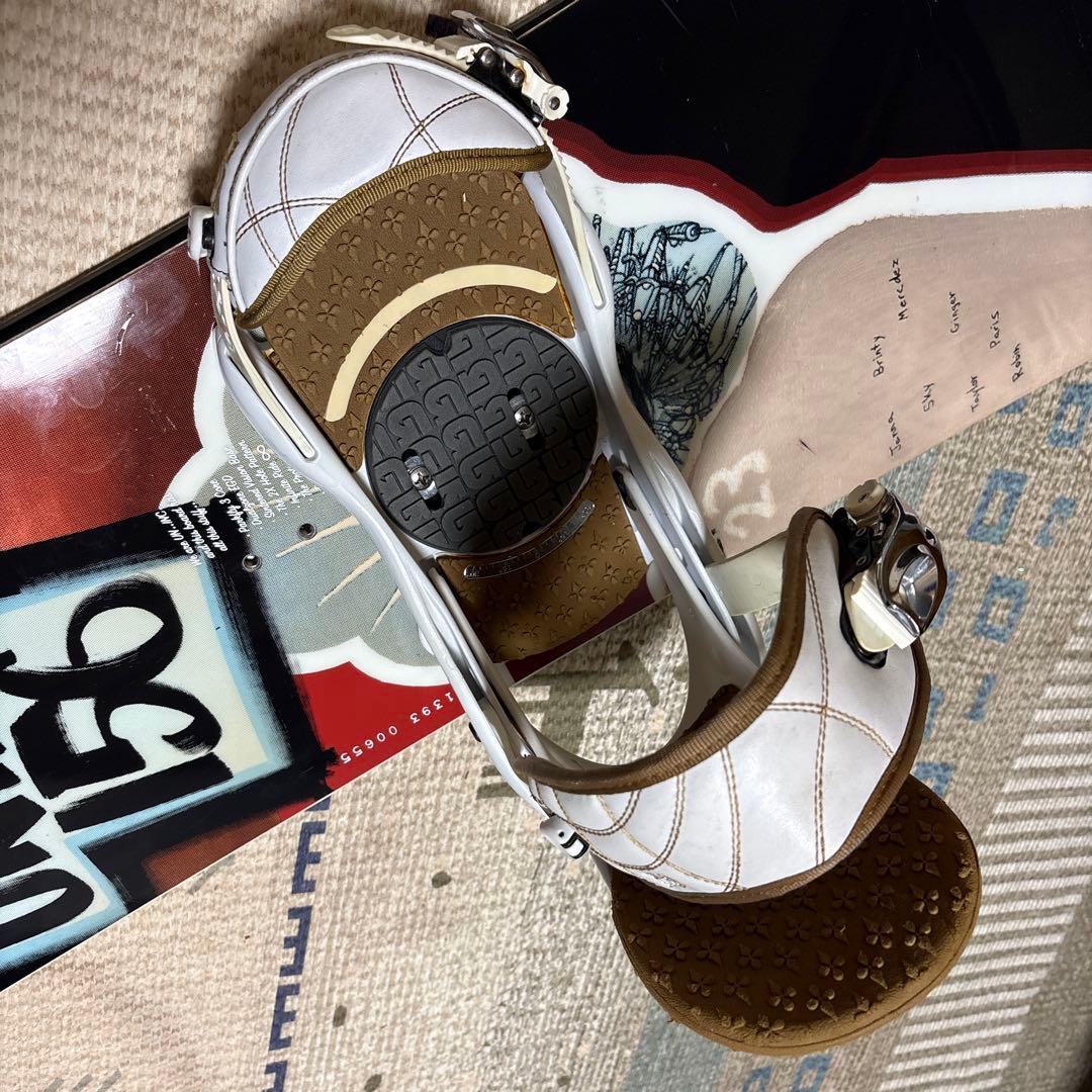 Burton UnInc（アンインク156 バートンバインディング2点セット