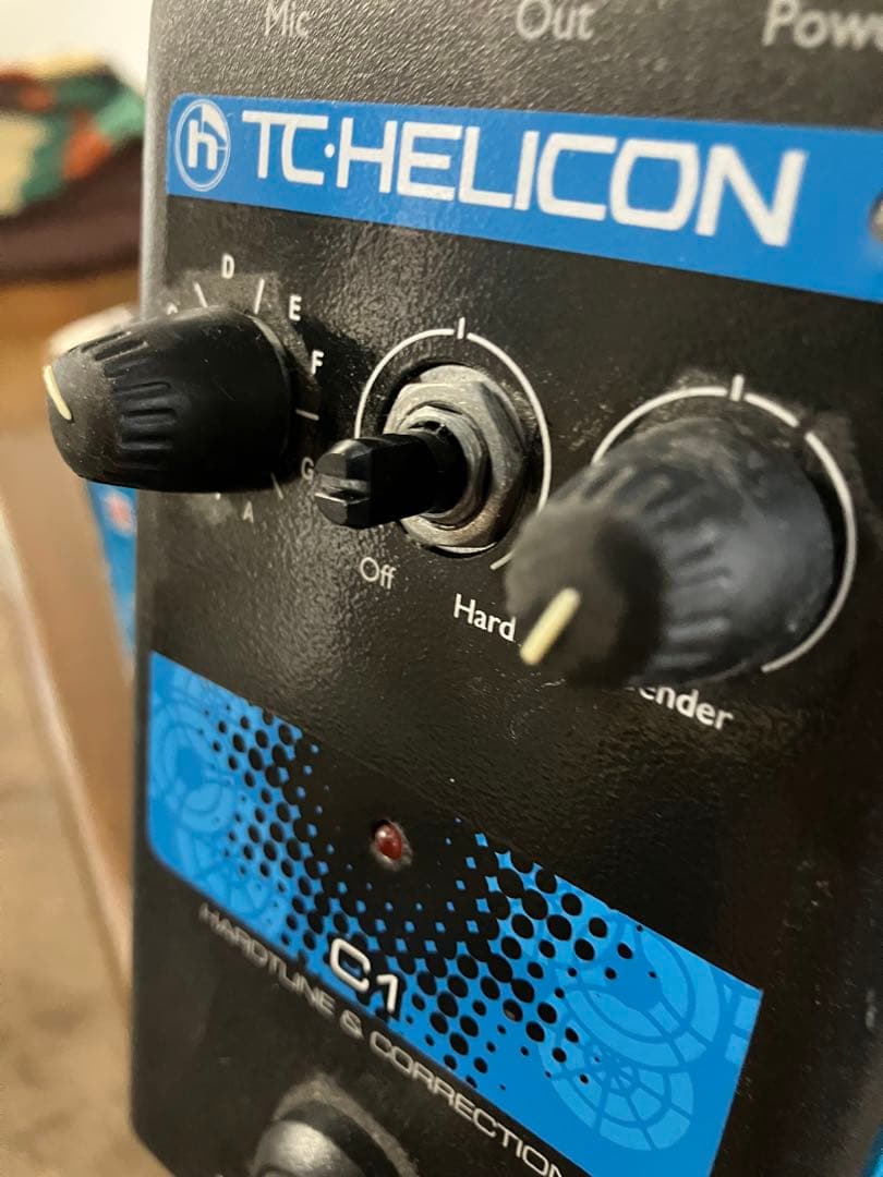 【期間限定】TC Helicon VoiceTone C1