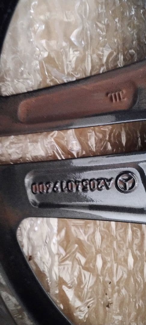 【年末謝恩】W205 Cクラス後期 純正AMGライン 18インチ setホイール