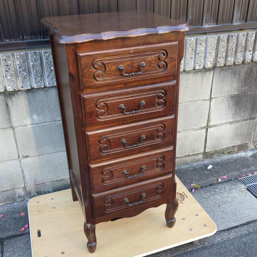 miya1967　三越　ブルージュ　チェスト　カントリー　クラシカル　5段