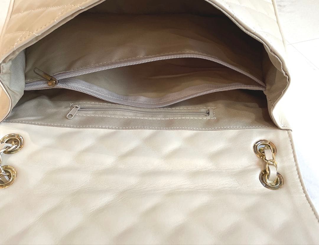 ☆うぱぱ☆【メゾンヴァンサン】定価29,700円 チェーンキルトバック