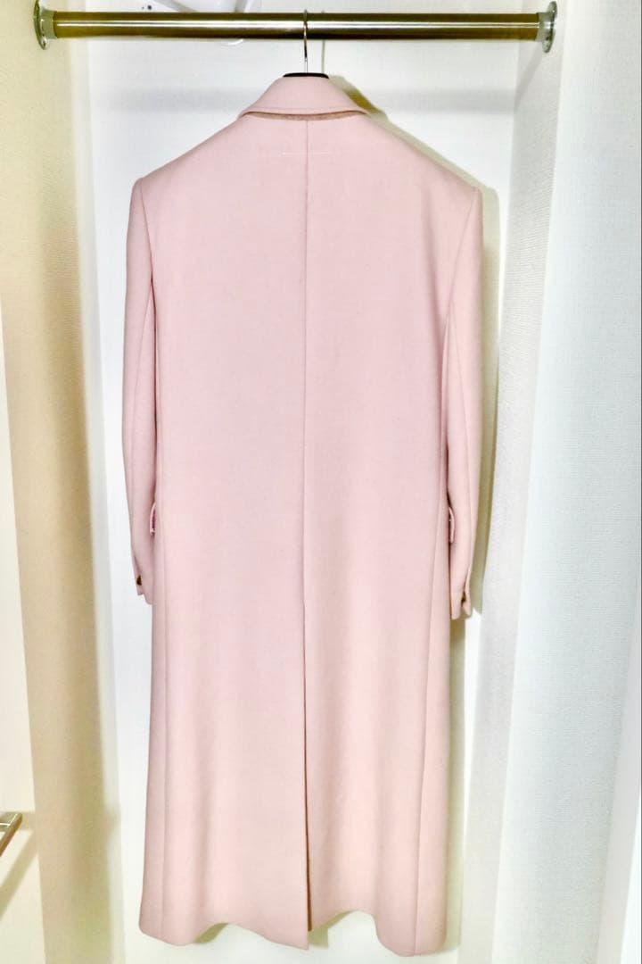 MM6 22AW チェスターコート ピンク