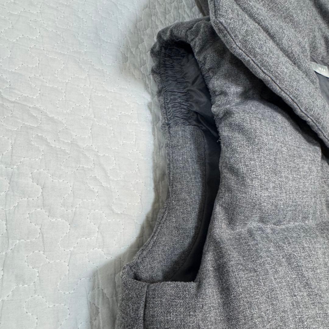 【美品】Theory luxeセオリーリュクス ダウンベスト グレー 38