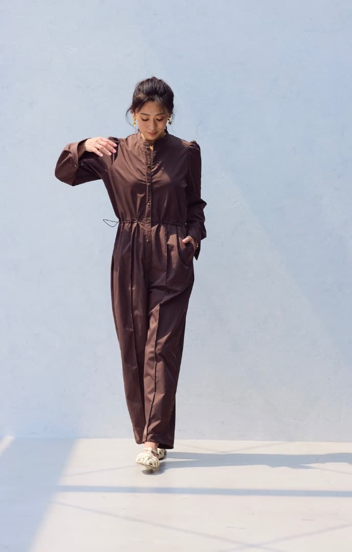 野沢和香 WERTHYワーシー撥水オールインワン ブラウンS