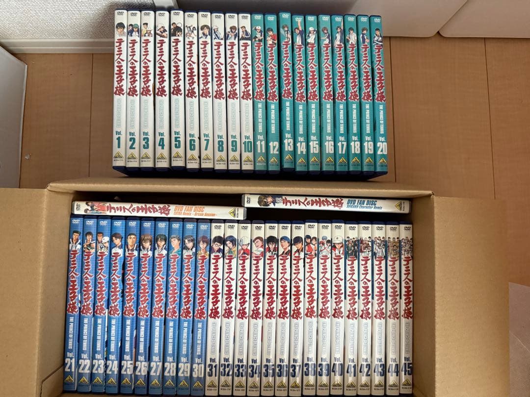 テニスの王子様 DVD 全45巻 ファンディスク