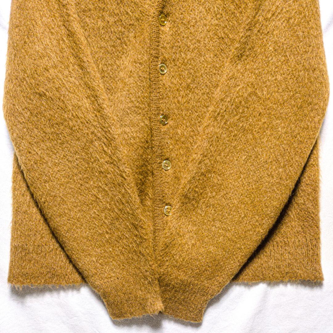 60s 70s Sears 毛足長 モヘア カーディガン カートコバーン